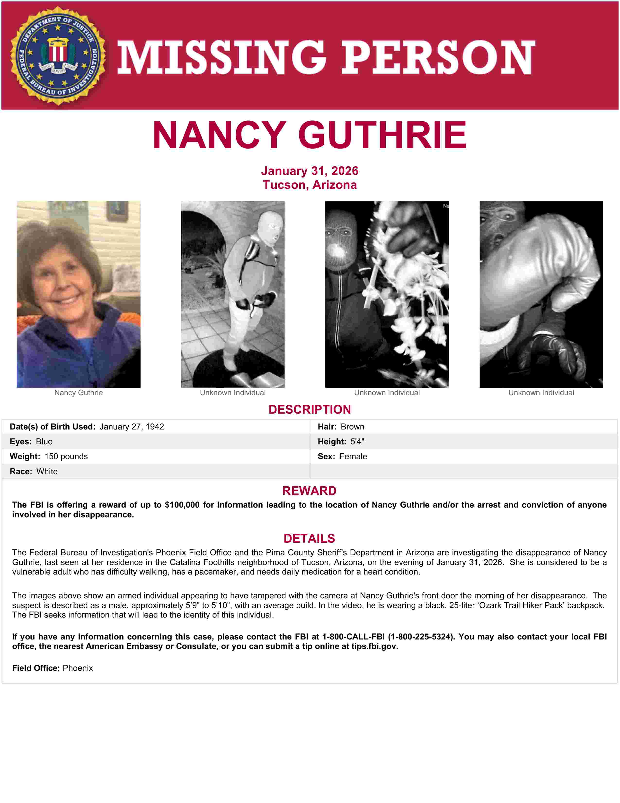 $100,000 tips.fbi.gov